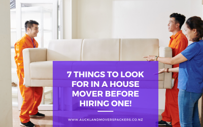 7 Things to Look For in a House Mover Before Hiring One!