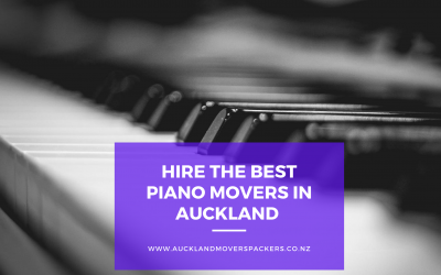 Hire the Best Piano Movers In Auckland  