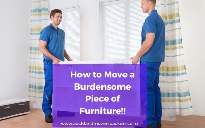 How to Move a Burdensome Piece of Furniture!!