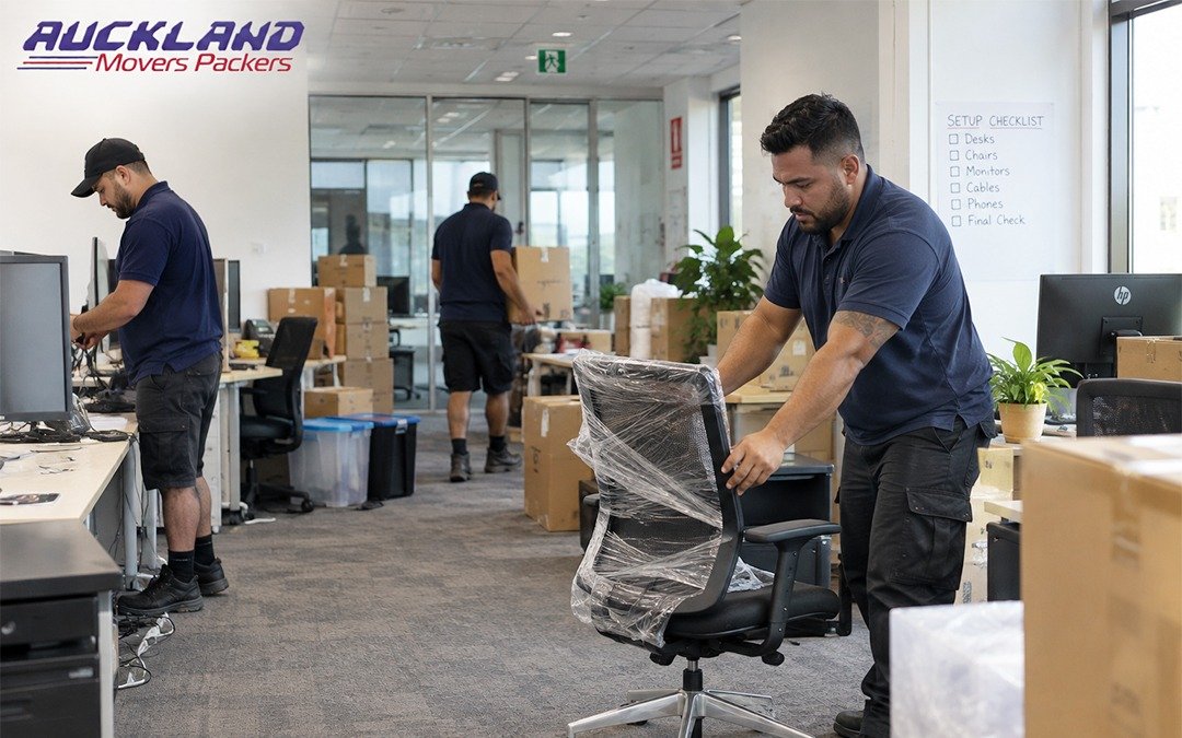 From Packing to Setup: How Office Removalists Auckland Help